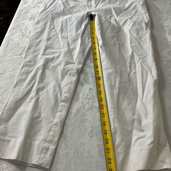 Lilly Pulitzer Women's Size 12 Stretch Pants Chino White - Picture 5 of 7